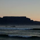 Sonnenuntergang am Strand von Blouberg