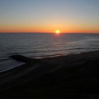 Sonnenuntergang am Strand von Bovbjerg