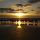Sonnenuntergang am Strand von Broome