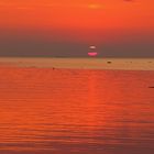 Sonnenuntergang am Strand von Gollwitz