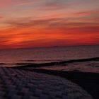 Sonnenuntergang am Strand von Graal Müritz