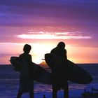 Sonnenuntergang am Strand von Ipanema - Feierabend