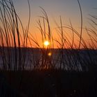 Sonnenuntergang am Strand von Julianadoorp