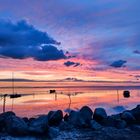 Sonnenuntergang am Strand von Loissin