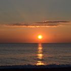 Sonnenuntergang am Strand von Marina di Bibbona