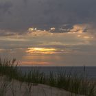 Sonnenuntergang am Strand von Nieuwvliet