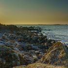 Sonnenuntergang am Strand von Portsall