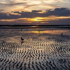 Sonnenuntergang am Strand von Renesse