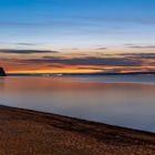 Sonnenuntergang am Strand von Sellin