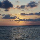 Sonnenuntergang am Strand von Sidi Rais