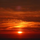 Sonnenuntergang am Strand von Sylt