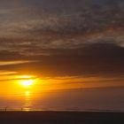 Sonnenuntergang am Strand von Sylt