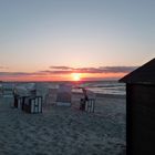 Sonnenuntergang am Strand von Zingst