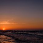 Sonnenuntergang am Strand von Zingst