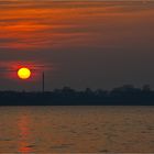 Sonnenuntergang am Strelasund