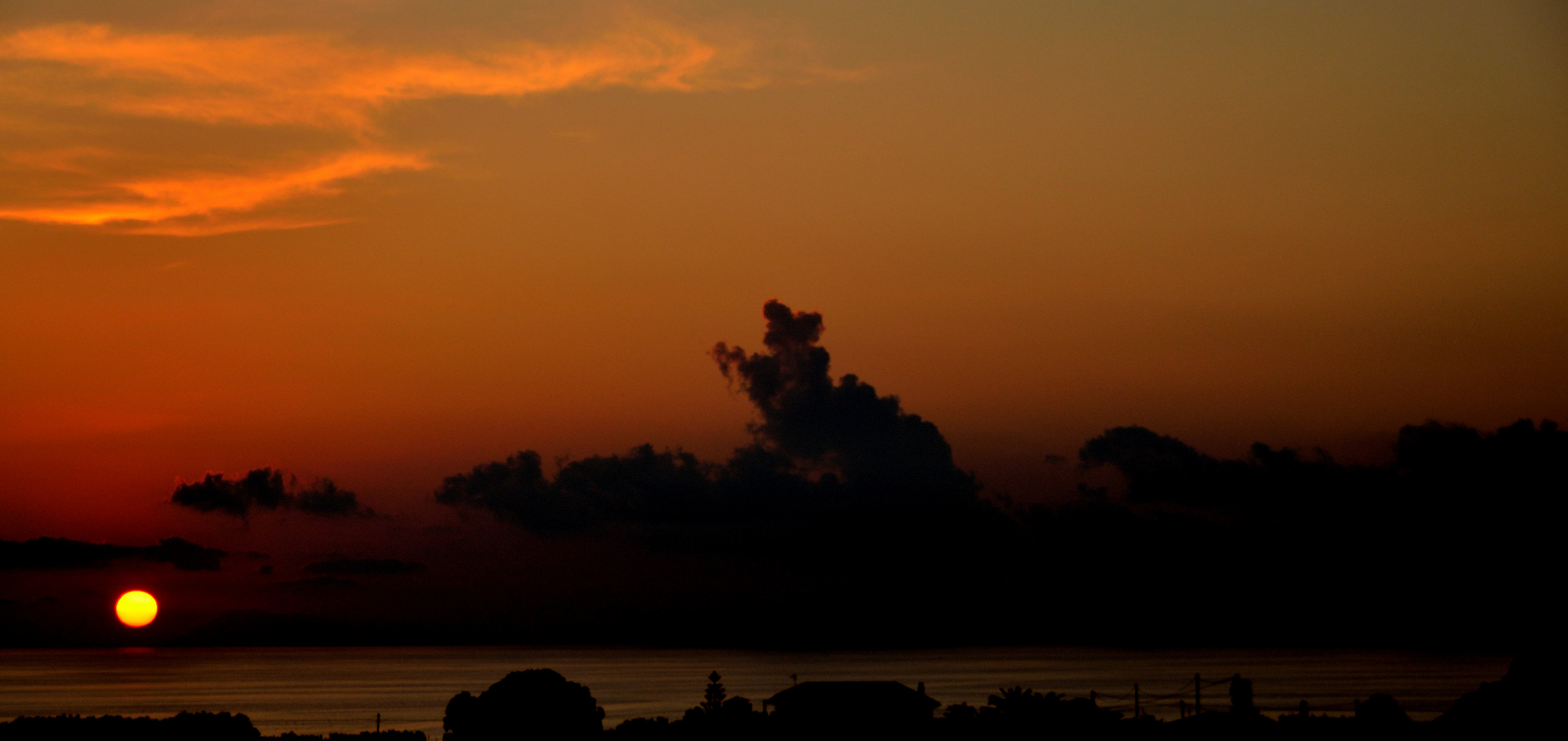 Sonnenuntergang am Stromboli