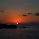 Sonnenuntergang am Stromboli