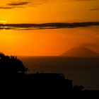Sonnenuntergang am Stromboli