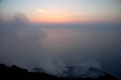 Sonnenuntergang am Stromboli II