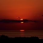 Sonnenuntergang am Stromboli Vulkan