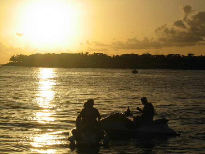 Sonnenuntergang am südlichsten Punkt Amerikas - Florida - Key West