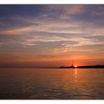 Sonnenuntergang am Südstrand