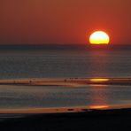 Sonnenuntergang am Südstrand