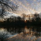 Sonnenuntergang am Südteich