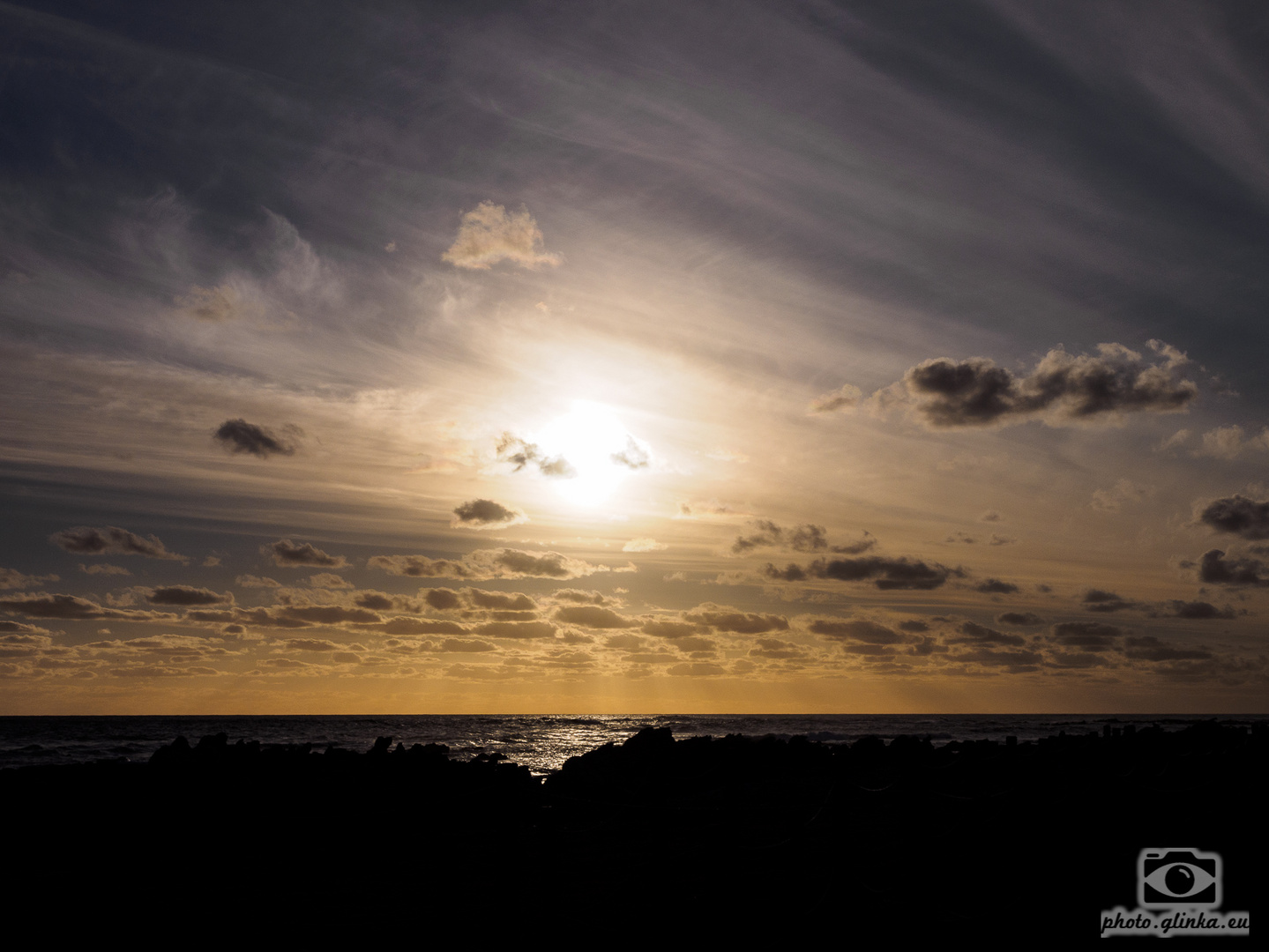 Sonnenuntergang am Südzipfel Afrikas