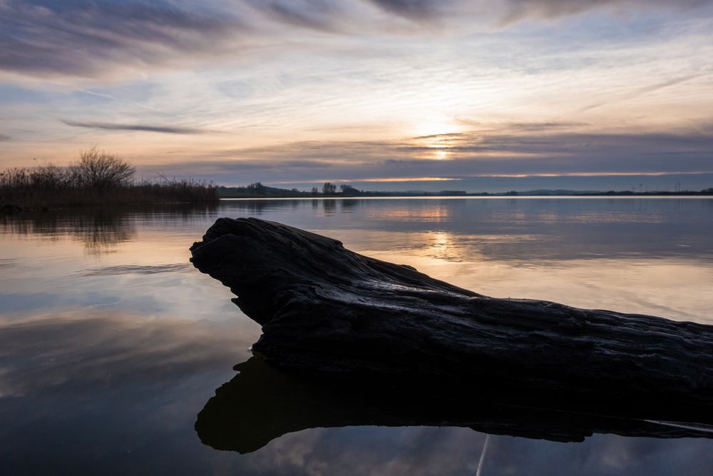 Sonnenuntergang am Sumpfsee