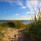 Sonnenuntergang am Sylter Strand