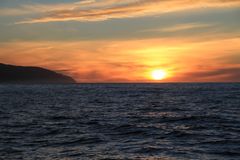 Sonnenuntergang am Tasmanischen Meer