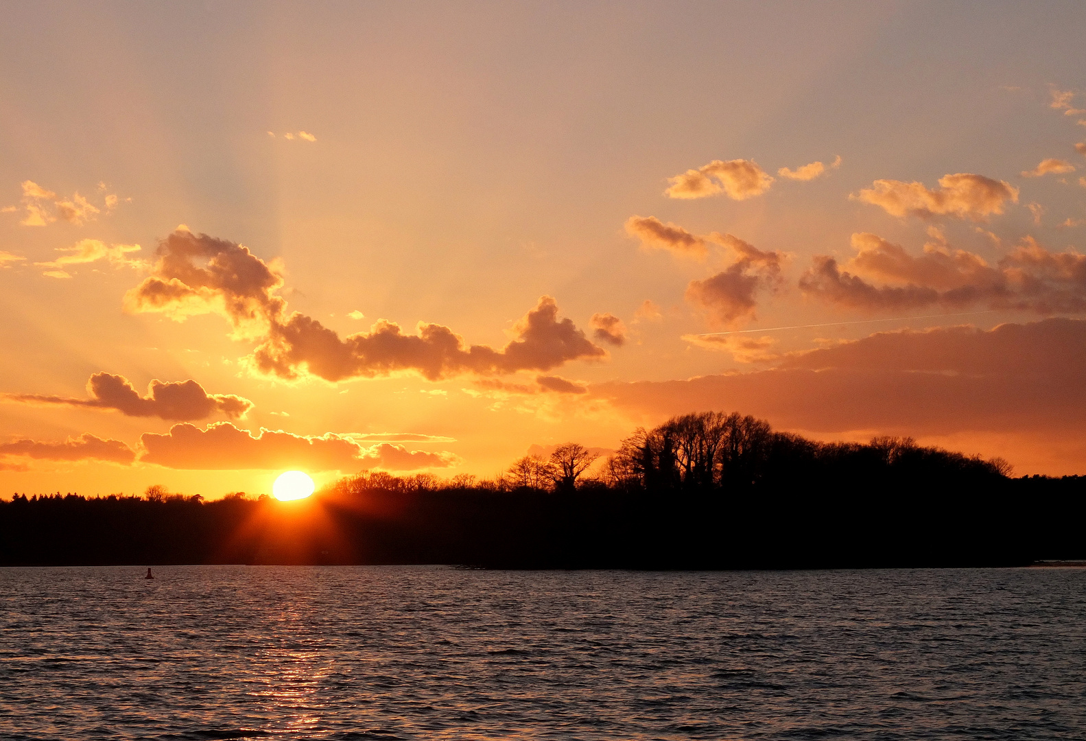 Sonnenuntergang am Tegeler See II