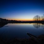 Sonnenuntergang am Teich 2