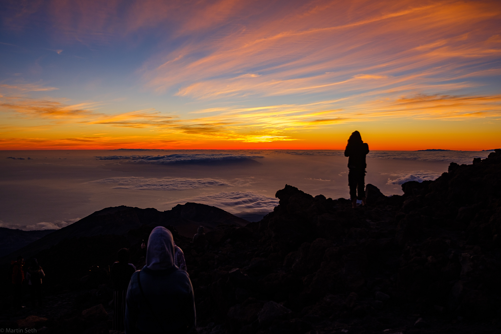 Sonnenuntergang am Teide