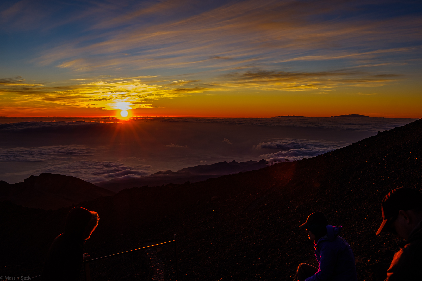 Sonnenuntergang am Teide