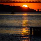 Sonnenuntergang am Tejo (1)