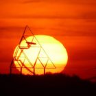 Sonnenuntergang am Tetraeder