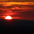 Sonnenuntergang am Thüringer Wald