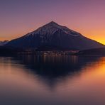 Sonnenuntergang am Thunersee