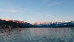 Sonnenuntergang am Thunersee