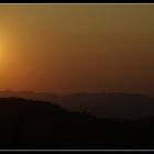 Sonnenuntergang am Tibidabo