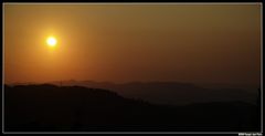 Sonnenuntergang am Tibidabo