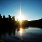 Sonnenuntergang am Titisee