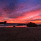 Sonnenuntergang am Tonel Beach