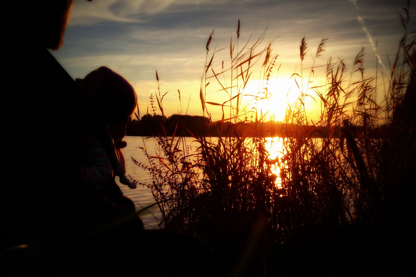 Sonnenuntergang am Torfmoorsee