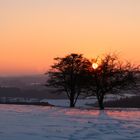 Sonnenuntergang am Totenmaar