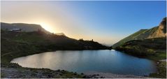 Sonnenuntergang am Traualpsee (II)