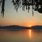 Sonnenuntergang am Traunsee