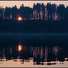 Sonnenuntergang am Türlersee